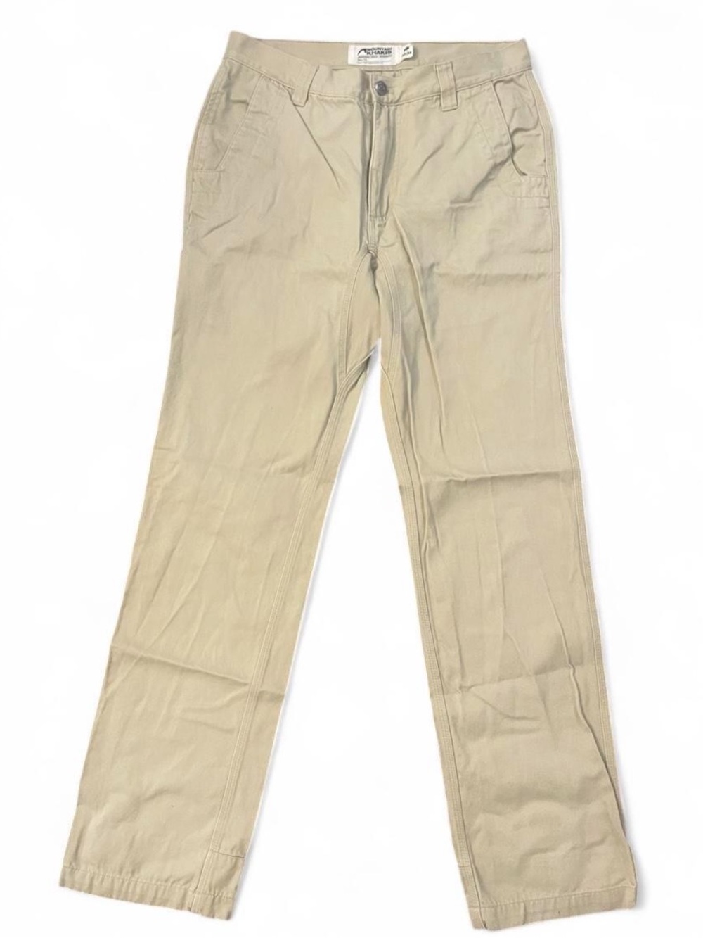 Mountain Khakis Men's Straight-Leg Chinos in Tan